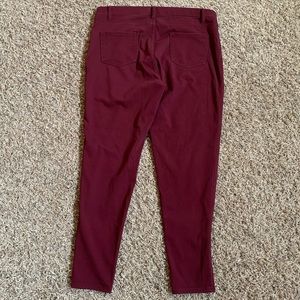 Maroon Leggings XL
